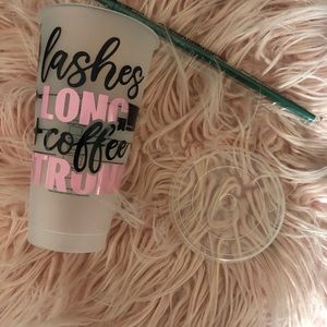 Starbucks Venti cold cups